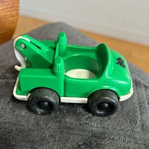 1992 SHELCORE GREEN TOW TRUCK VEHICLE with SWINGING HOOK